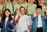 Penandatanganan Nota Kesepahaman Rencana Aksi Implementasi PP Tunas di Era Digital yang berlangsung di Museum Penerangan, Taman Mini Indonesia Indah (TMII), Jakarta, Kamis (31/7/2025).