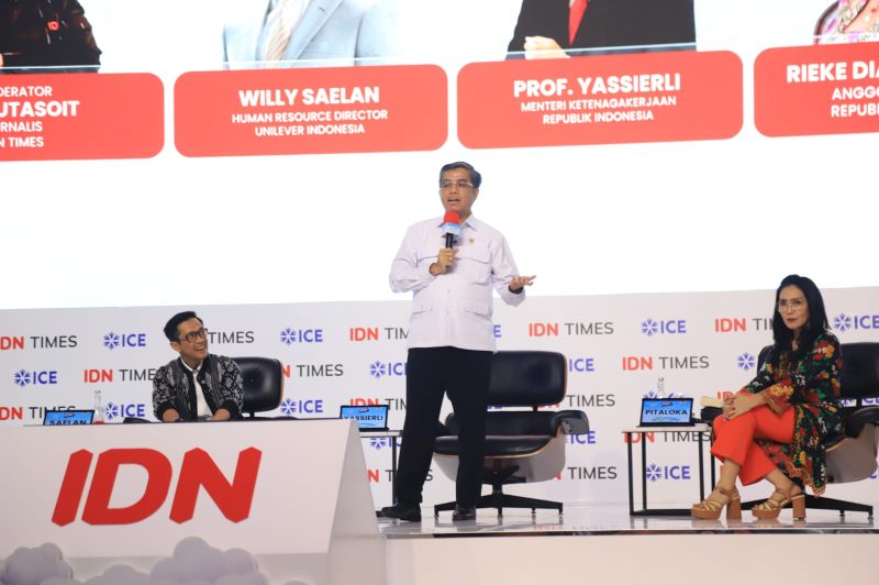 Menteri Ketenagakerjaan, Yassierli mengajak generasi muda, khususnya generasi Z, untuk mempersiapkan diri dengan keterampilan