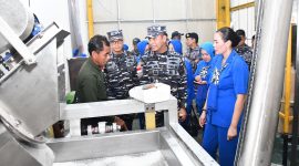 Komandan Pangkalan TNI Angkatan Laut (Lanal) Tanjung Balai Karimun, Letkol Laut (P) Samuel Chrestian Noya, M.Tr.Opsla