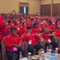 Ketua DPD PDIP Papua Pegunungan, Spei Yan Bidana, ST. M.Si saat mengikuti kegiatan Konferda di Merauke 1 Desember 2025. (foto-ist)