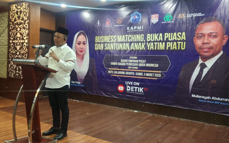 Ketua Umum BPP KAPMI Muliansyah Abdurrahman. (team)
