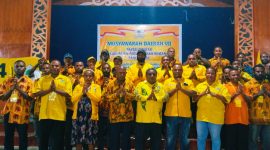 Musyawarah Daerah (Musda) ke VII DPD II Partai Golkar Papua Pegunungan pada Rabu, 22 April 2026. 
