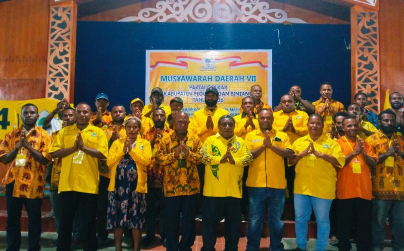 Musyawarah Daerah (Musda) ke VII DPD II Partai Golkar Papua Pegunungan pada Rabu, 22 April 2026. 