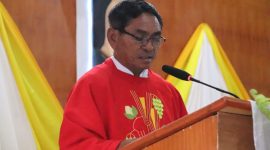 Pastor paroki Roh kudus Mabilabol, Yulius Dainang waja, Pr