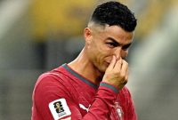 Bintang veteran Portugal, Cristiano Ronaldo menangis usai tersingkir dari Piala Dunia 2026.