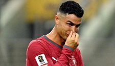 Bintang veteran Portugal, Cristiano Ronaldo menangis usai tersingkir dari Piala Dunia 2026.