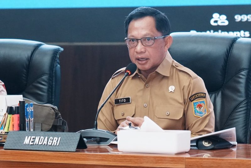 Menteri Dalam Negeri (Mendagri) Muhammad Tito Karnavian.
