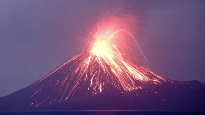 Anak Gunung Krakatau. (foto-net)